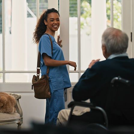 Caregiver Interaction Scene
